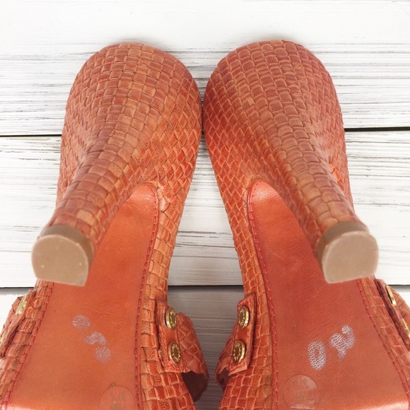 BCBGMaxAzria Nicasia Woven Leather Sandals 7.5 - Picture 6 of 7